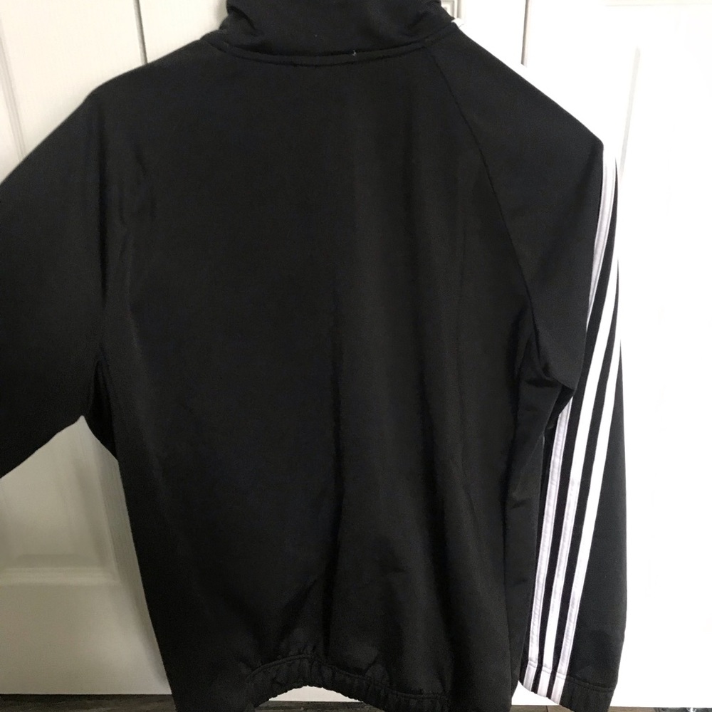 Adidas black and white jacket - Picture 2 of 3